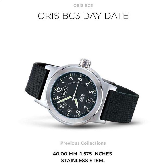 oris on wrist